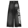 Off-Grid Rhinestone Flame Sweatpants